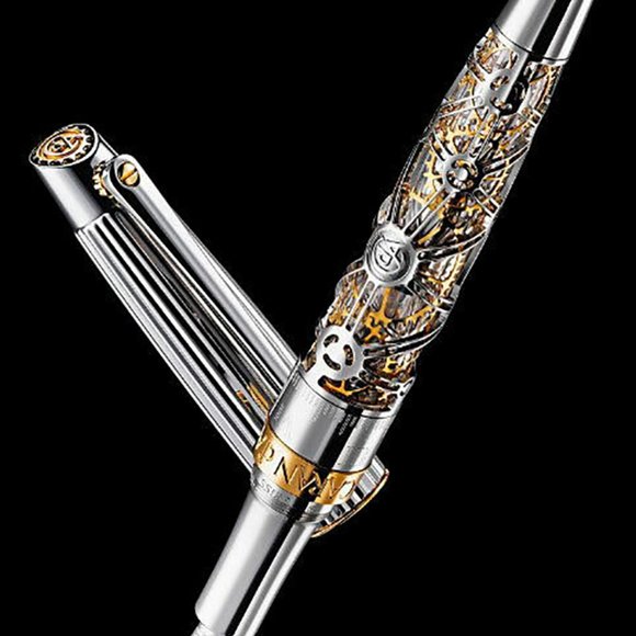 CARAN D'ACHE HORLOGERIE 1010 SILVER/RHODIUM LIMITED EDITION